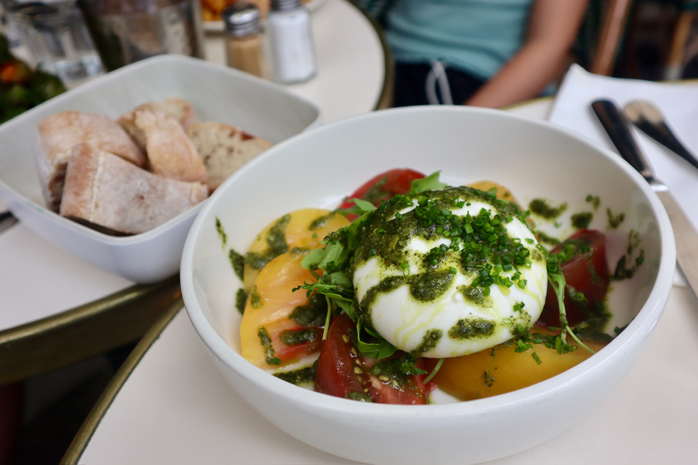 Bowl of Basque food